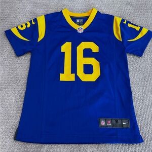 Worn Once! Jarod Goff Youth Nike Los Angeles Rams Game Day Jersey